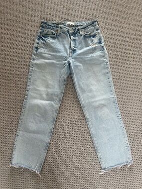 River Island Light Blue Women's Straight Jeans